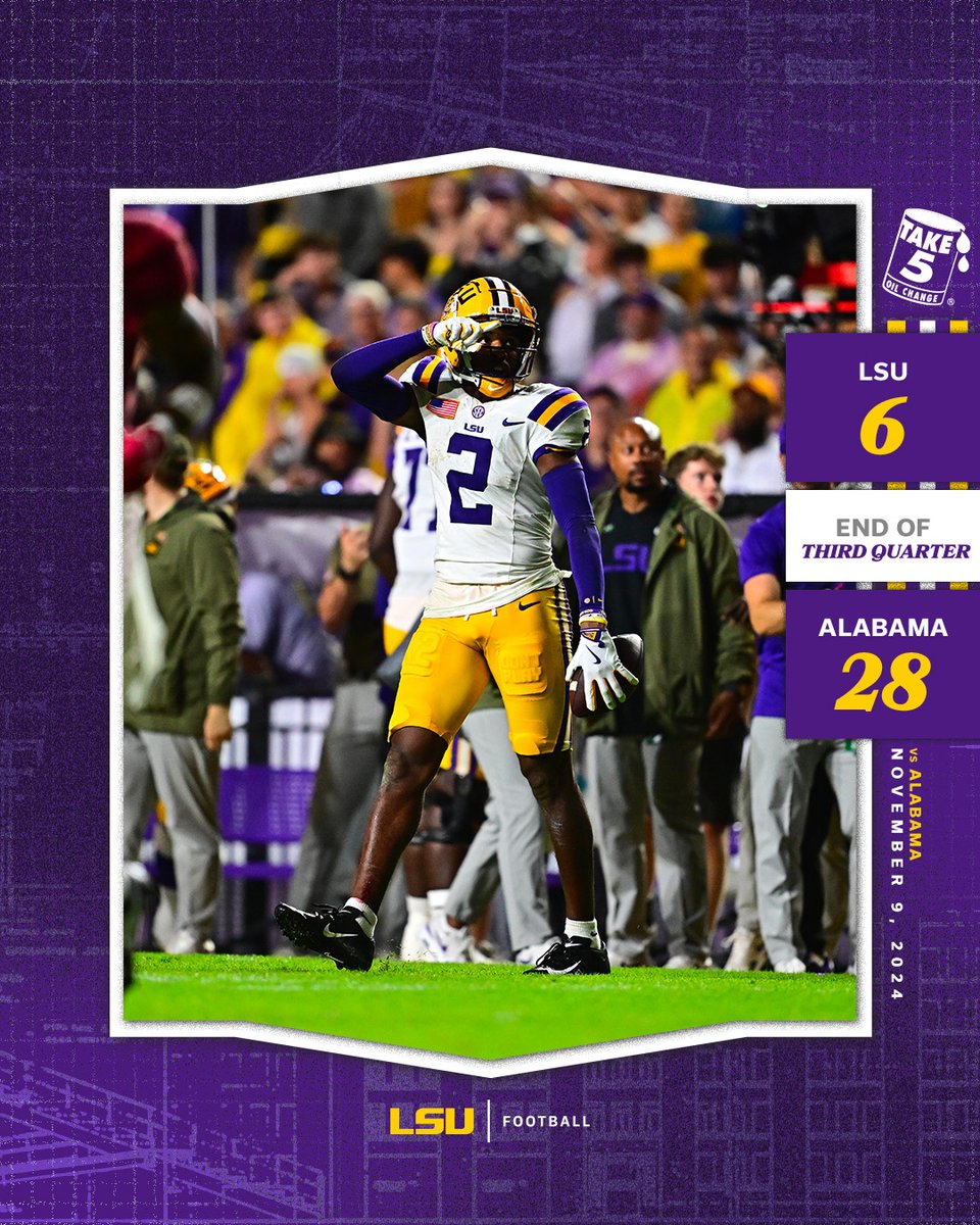 LSU Football tweet media