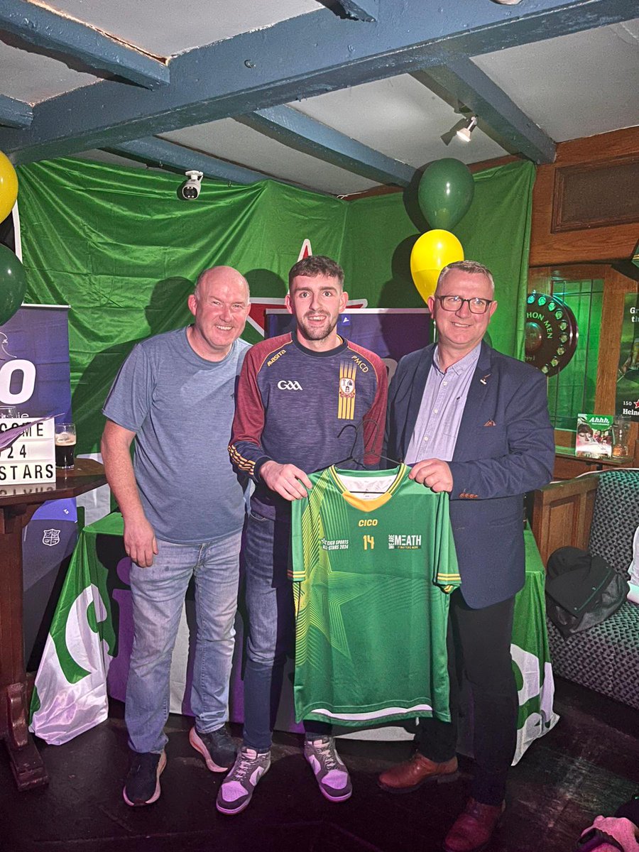 wearemeath's tweet photo. Congratulations to Paddy McDermott of @CarnarossGFC on being named as #14 on our the We are Meath Cico All-Stars Team of the Year 2024! https://t.co/e8ieq3qLeA