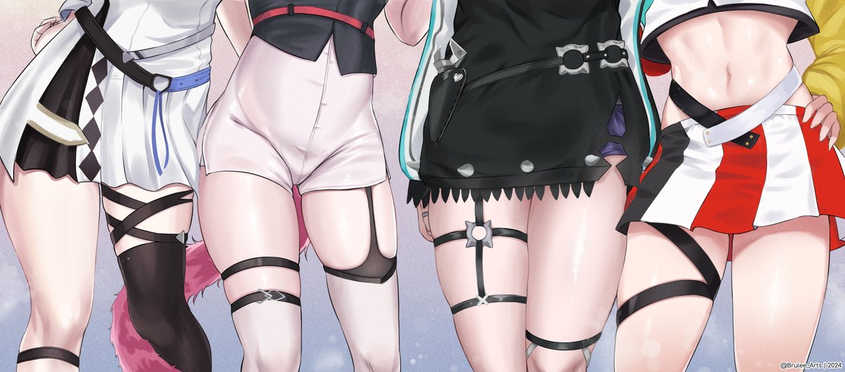 [Holo] Holomem的肥美肉腿