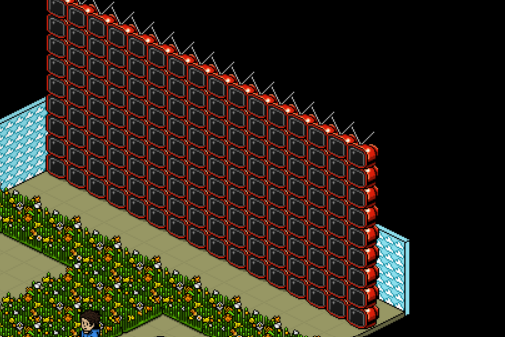 Boldz128341's tweet photo. EXCLUSIVE: @taylorswift13 Eras Tour is coming to @HabboOrigins 

The screen has been setup and the production unit are awaiting for the shipment of stages and stage lights from @SulakeDominic 

#TaylorSwift  #TaylorSwiftErasTour #HabboOrigins #HabboHotelOrigins https://t.co/c0oMn15s1m
