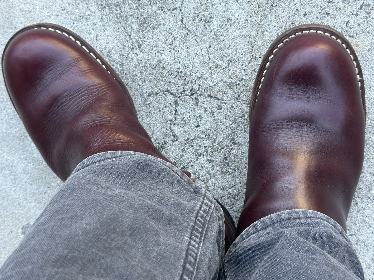 nobuwalkon's tweet image. #ymwalkon
#tuffies
#rollingdubtrio
#casper

tuffiesの硫化染め独特の色落ちもえぐいし、パッカリングもエゲツナイ（笑）
さすが松倉made👍