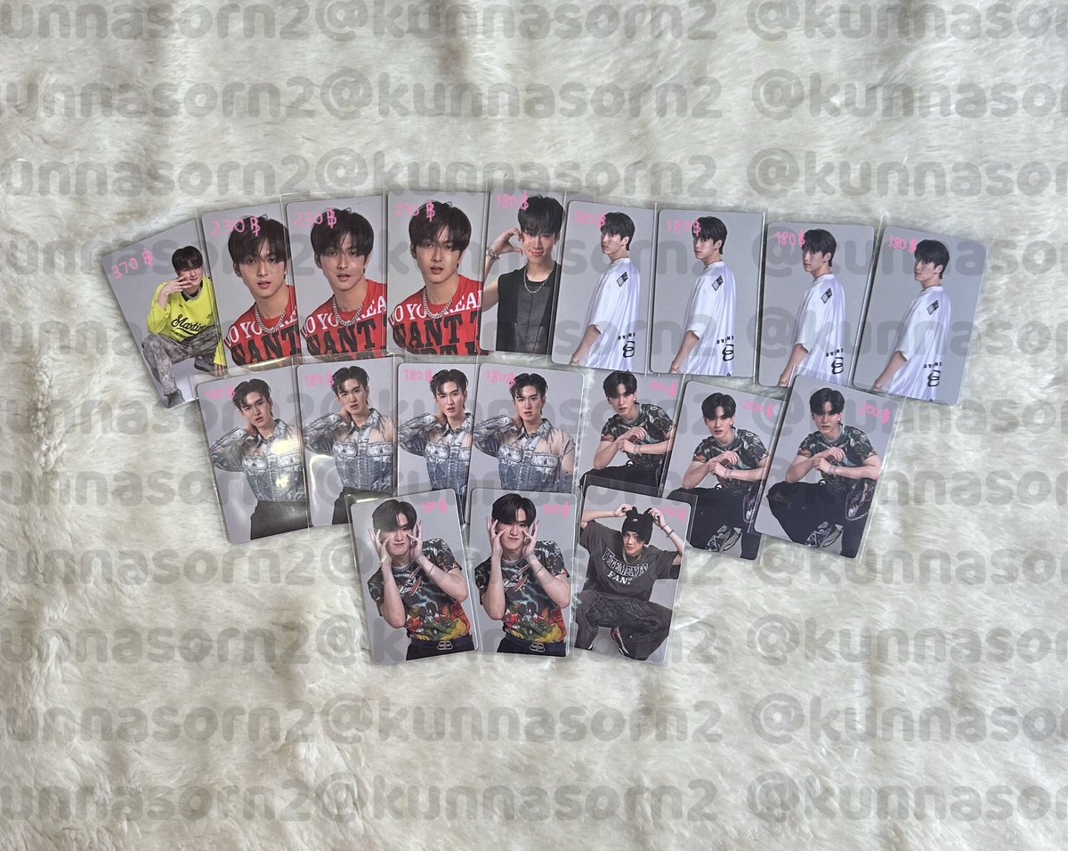 พร้อมส่ง❣️❣️
ภีม ฮาร์ท จินวุค 
อลัน คอปเปอร์ ขุนพล
🚘 (รวมส่งแล้วทุกใบ) *ไม่รับผ่อน*
เดมมาดูภาพเพิ่มเติมได้!💋
#ตลาดนัดbus