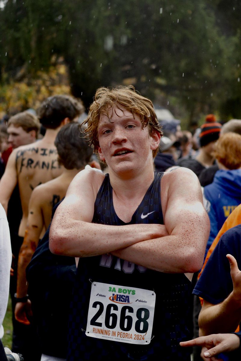West Chicago Boys CCT (@wego_xct) on Twitter photo Final dance of Judah as he represented West Chicago cross country program at the Ihsa state finals championships. Well deserved performance, taking 57th overall and setting a new personal best -14:55 becoming WeGo’s 4th fastest of all time. Well done Judah!
#wego <a href="/WeGoAthletics/">WeGoAthletics</a> Final dance of Judah as he represented West Chicago cross country program at the Ihsa state finals championships. Well deserved performance, taking 57th overall and setting a new personal best -14:55 becoming WeGo’s 4th fastest of all time. Well done Judah!
#wego <a href="/WeGoAthletics/">WeGoAthletics</a>