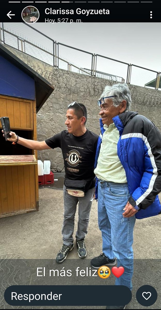 Favor de compartir estamos muy preocupados por mi Hermano el Monito Zolezzi una sobrina lo llevo al Monumental y se le a perdido lo vieron salir por occidente y el no conoce esa zona y su memoria no esta bien ayúdenos a ubicarlo por favor comunicarse al 935 345 778 Sra Cotty