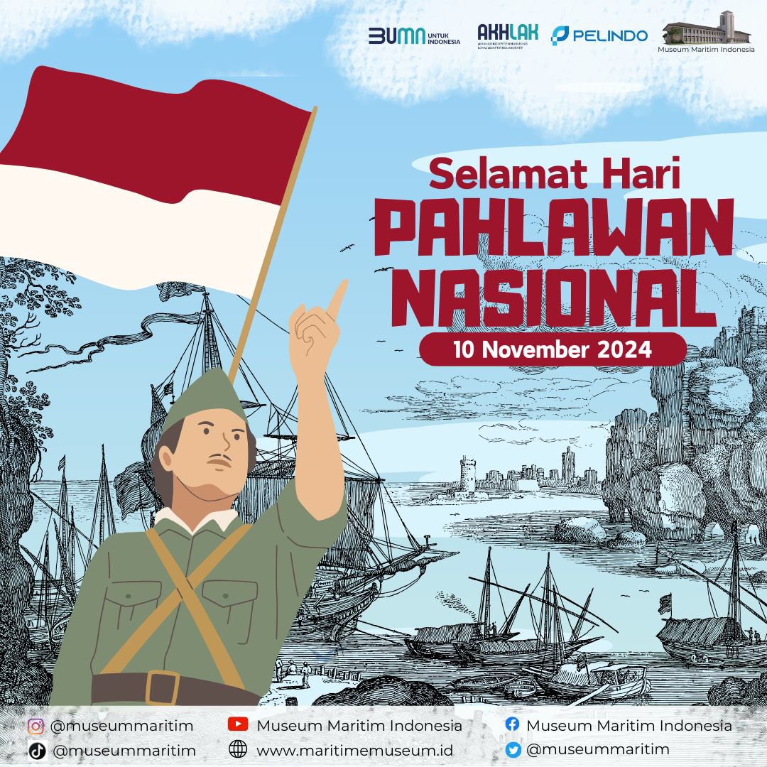 MuseumMaritim's tweet photo. Selamat Hari Pahlawan https://t.co/oPkzRu0jGh