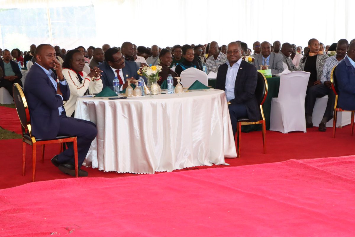 Muoria_Dr's tweet image. During my address to the Principals, trainers  and other participants of the meeting, 
I emphasized on the need for the QAIs to assert their role in duly reviewing the curriculum to lay foundation that ensures trainees are job-ready and equipped to meet evolving demands of their…