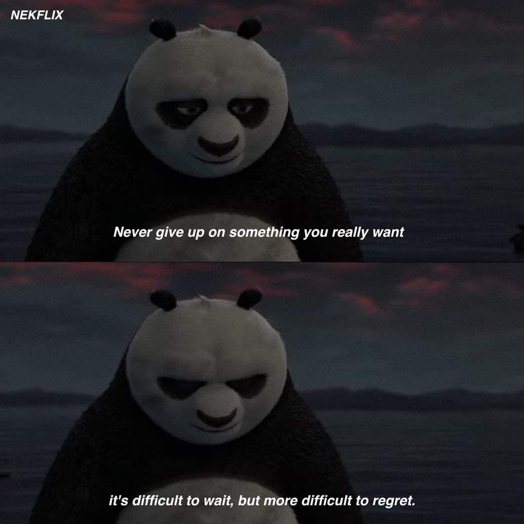 fizaa_xx's tweet photo. Taking Wisdom from #kungfupanda 

#KungFuPanda4 https://t.co/Hjei8K9VGu