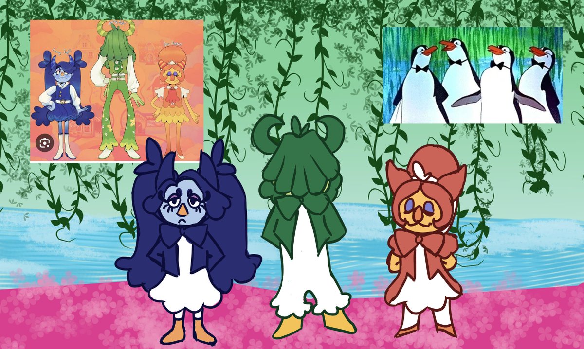 aaaaan becuase i didn't know where to put the joyful siblings, i made them the penguins. (i imagine they are like that comedy trio that stared in black and white slapstick.)

#welcomehome
#welcomehomeau
#nannyau
#beajoyful
#jonesyjoyful
#frannyjoyful