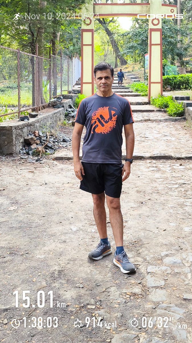 sandeepvarma15's tweet photo. Back to running in Mumbai, with a 15k run in BNP. Pleasant morning was such a respite.
Have a great Sunday folks 😄 
#HealthIsWealth #HealthyLiving #Run4GoodHealth https://t.co/ibPKaNyTPb