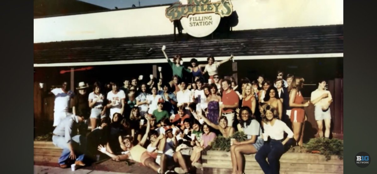 DCBarno's tweet photo. He bought a rundown shack along Route 1 in College Park in 1978 and turned it into one of the most legendary college bars in America. So many great times at Bentleys over the years. Thank you, John Brown. 

Rest In Peace. https://t.co/CfVGI8BWPw