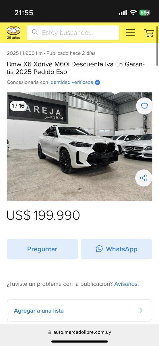 Los que militaban la carestía. BMW X6.
200.000 US$. En fin.