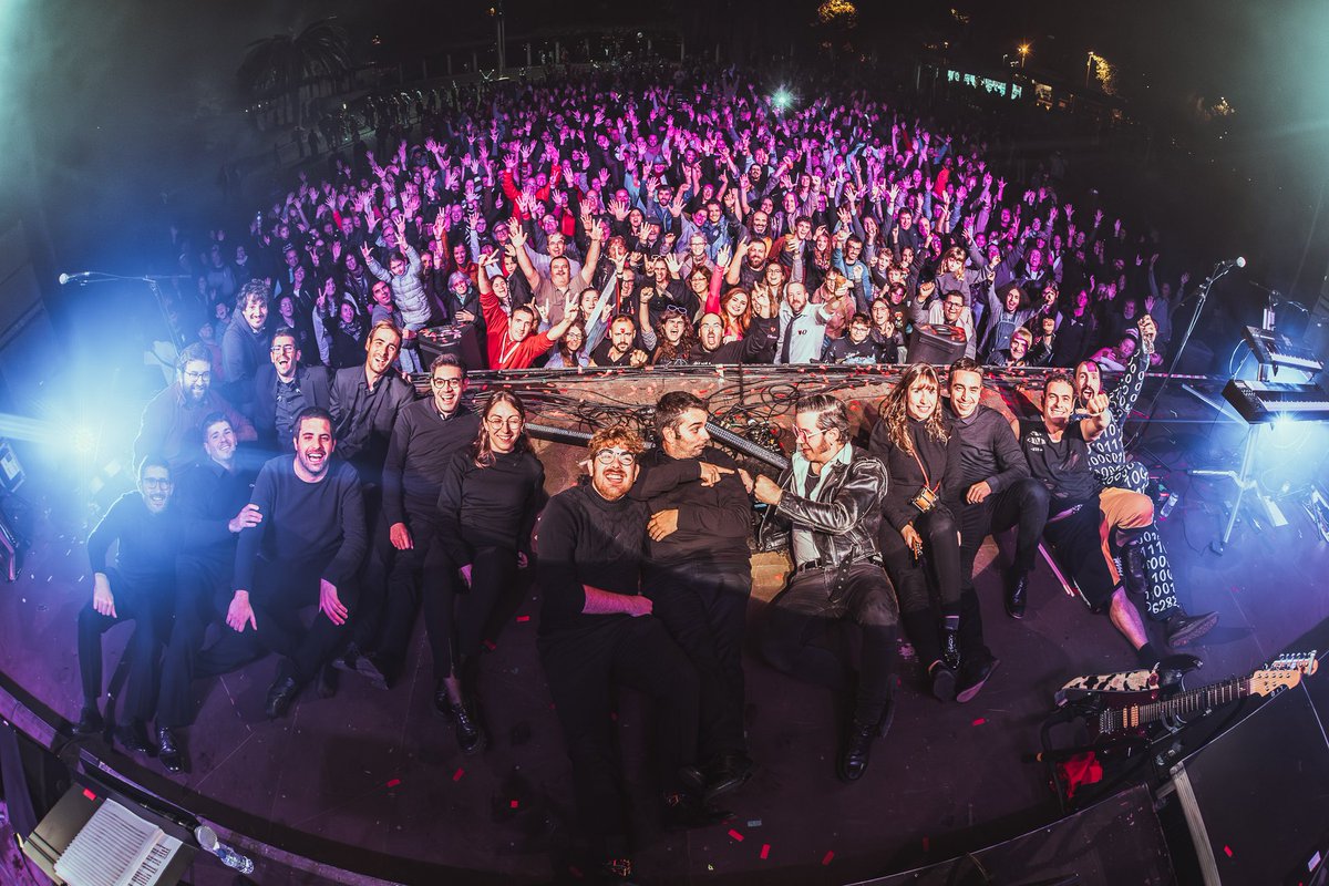 La felicitat és fer això amb tots vosaltres. ❤️