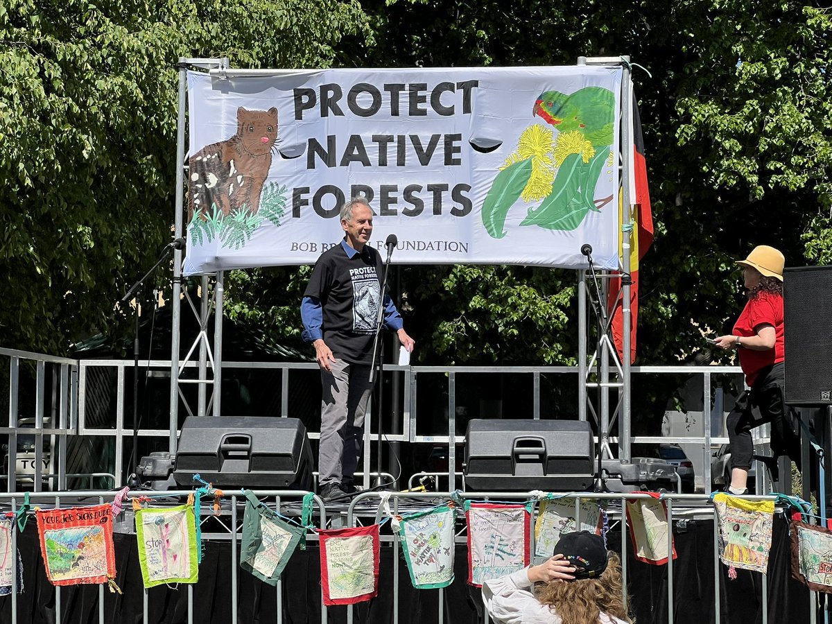 BobBrownFndn's tweet image. Our nationwide rallies have kicked off around the country with thousands of people turning out to call for the protection of our native forests #politas #auspol