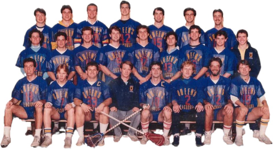 builderlaw's tweet photo. Been waiting a while for this...

                             Queen's Lacrosse 1987 https://t.co/PzVRafvo6k