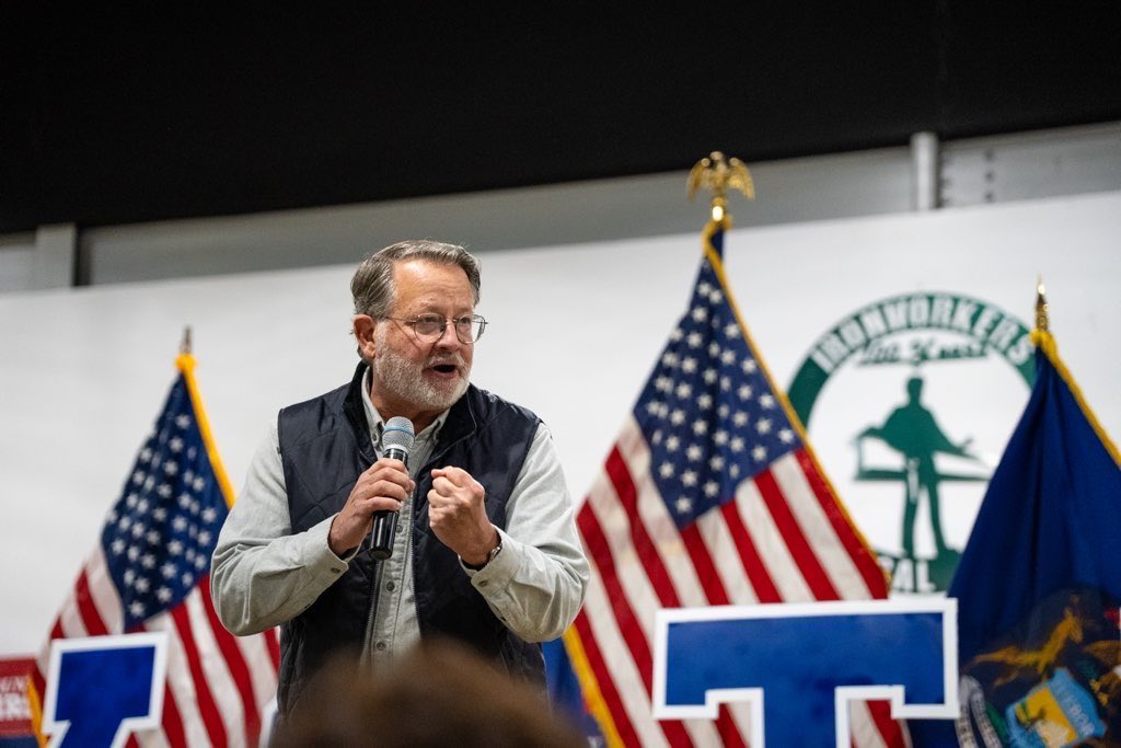 Gary Peters tweet media