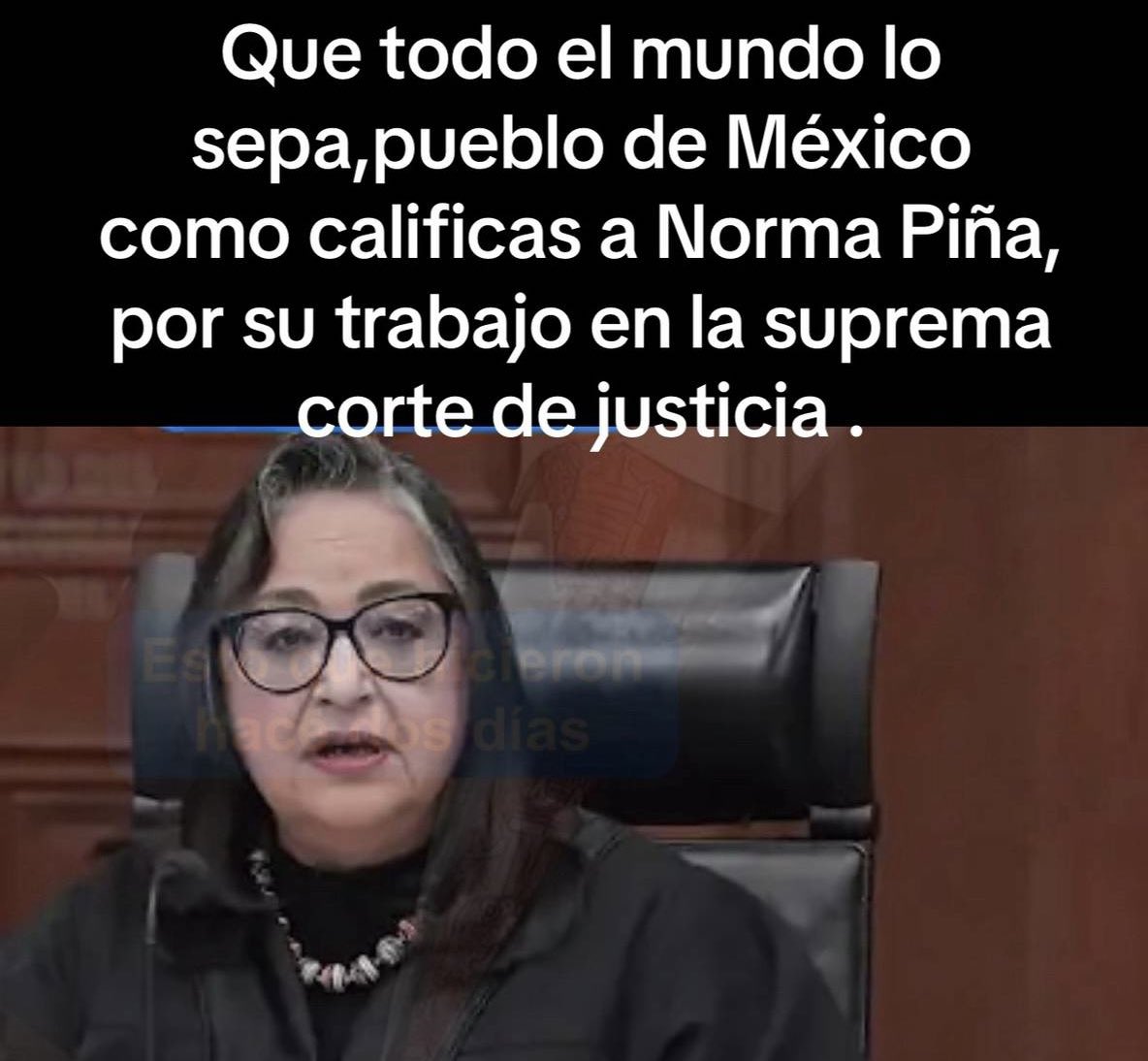 A ver vamos a poner las cosas en su real dimensión. 🥳

Como calificas el desempeño de la Ministra Presidenta Norma Piña al frente de la SCJN ? 🤷‍♀️

Excelente - ❤️

Malo - 🔁

Voten 👇🙋‍♀️