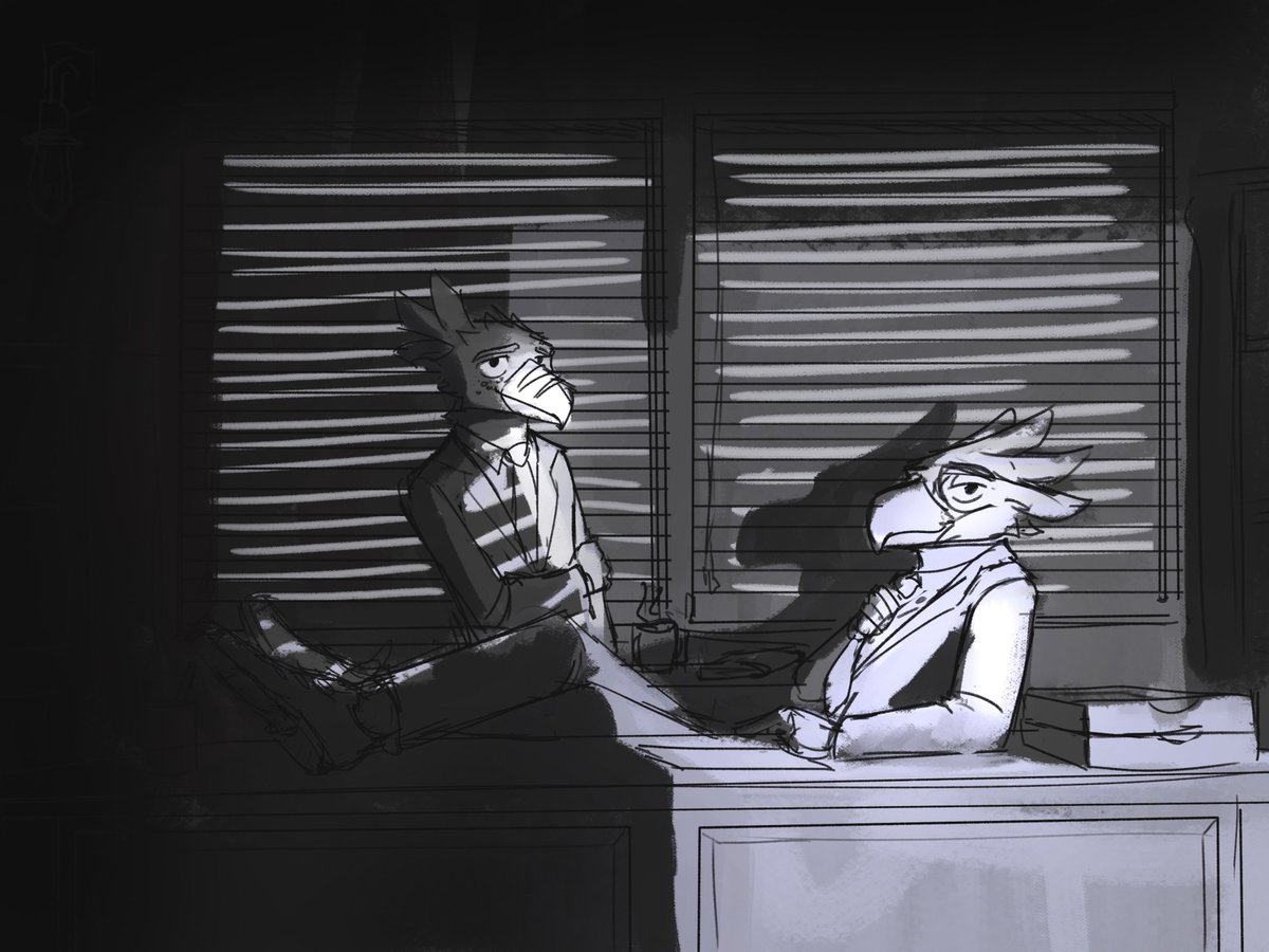 just some noir-ish birds