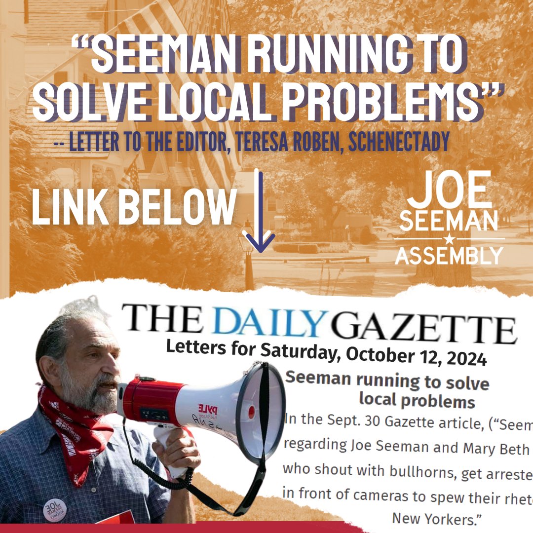 joe_seeman's tweet photo. Thanks, Teresa Roben, for the thoughtful letter to the editor! Teresa gets to the heart of what drives this campaign: standing up for what’s right and fighting for real solutions.

I’m committed to solving local issues and working for justice. 

🔗 https://t.co/on8nJWn7I9 https://t.co/MVXgFdueC2