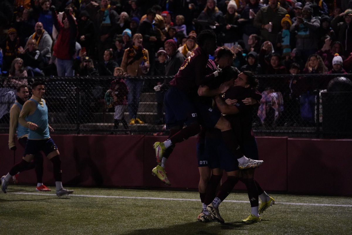 THIS is what an equalizer in the <a href="/USLChampionship/">USL Championship</a> Playoffs looks like at Keyworth Stadium.

#DCTID