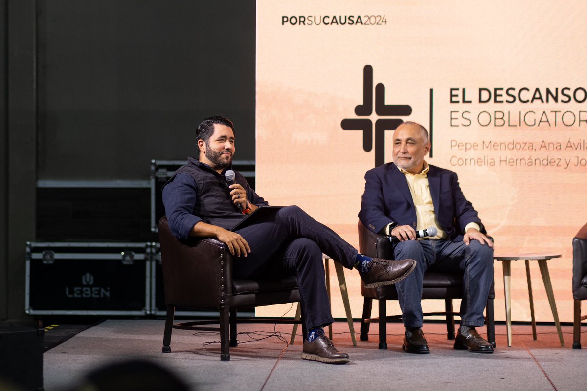 PorSuCausa's tweet photo. Así nos fue en nuestro último microevento titulado: “El descanso es obligatorio” a cargo de Ana Ávila, Pepe Mendoza, Cornelia Hernández y Joan Veloz.
#PorSuCausa 2024 #PSC24 https://t.co/3n1g8w1CQZ