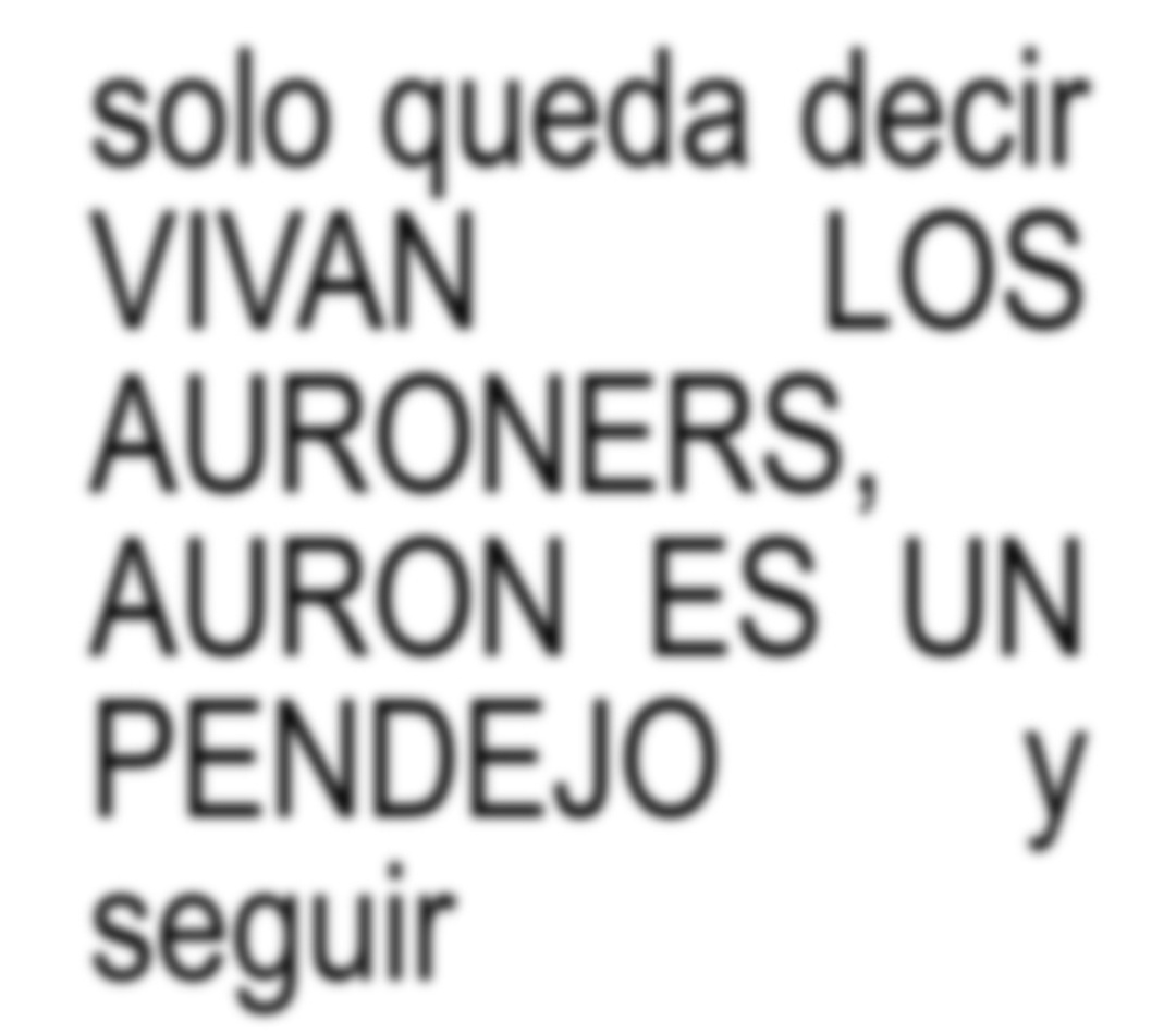Dejen de insultar a Auron por volver a hablar con la Rubia oxigenada 

Sin mi.