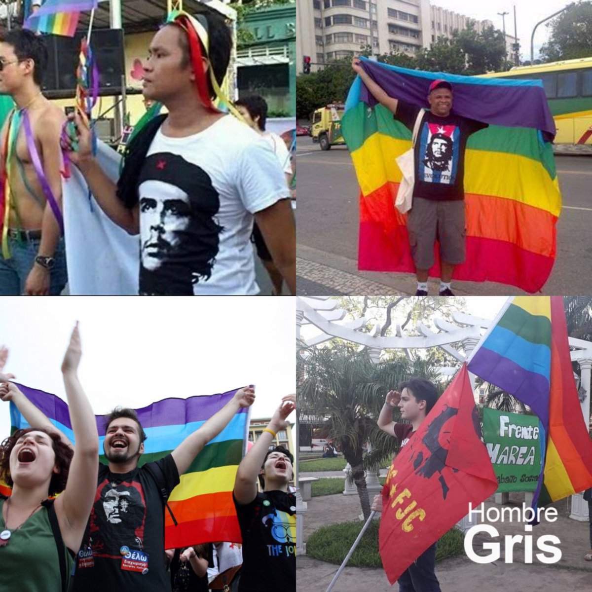 ¿Sabrán estas personas lo que el Che Guevara les hacía a los homosexuales? 

La historia tiene datos que muchos prefieren ignorar