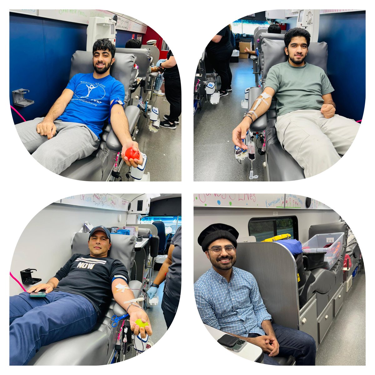 Muslim_Scientst's tweet photo. Alhamdolillah! Our #MuslimsForLife Blood Drive at Baitul Ata Mosque with @LifeSouth, honoring 9/11 victims, collected 21 units—saving 63 lives! Huge thanks to Dr. Naseer Minhas for organizing this. 

"You shed blood to take lives, but we will shed ours to save them."🩸

#Atlanta https://t.co/M8CnE6NouP