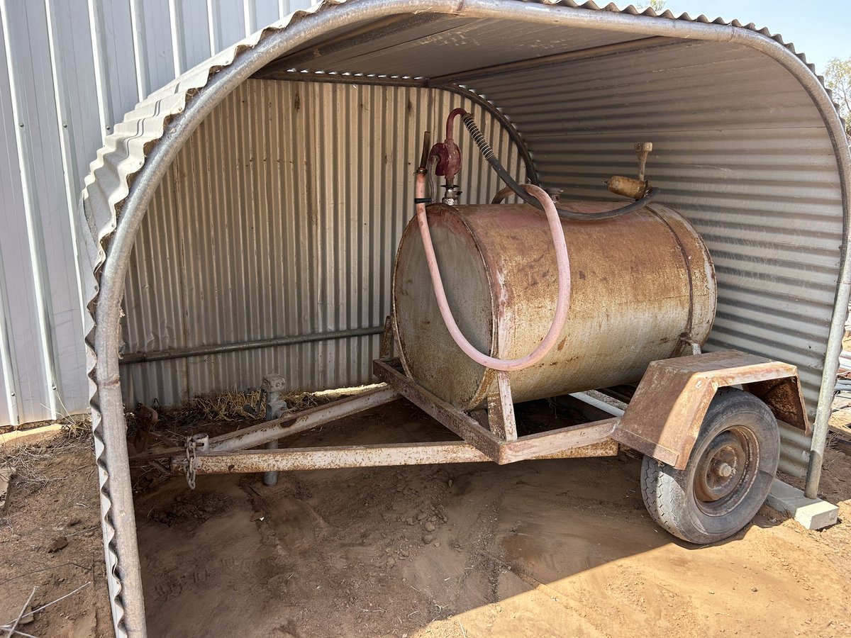 Our youngest finished school Friday and I have been eyeing of the bus stop shelter to put the petrol tank under.  Had to be quick before someone else came up with an idea.