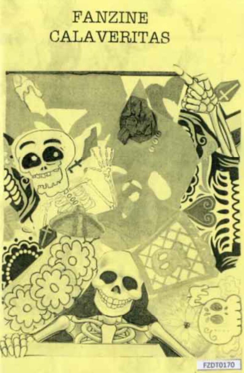 𝗔𝗿𝗰𝗵𝗶𝘃𝗼 𝗗𝗲𝘀𝗼𝗯𝗲𝗱𝗶𝗲𝗻𝘁𝗲

Conoce "Fanzine Calaveritas", una colección de calaveritas literarias escritas e ilustradas por niñas y niños de preescolar y sus familias 🤩 💀

Disponible en tinyurl.com/5btjfs7w

¡No te lo pierdas!