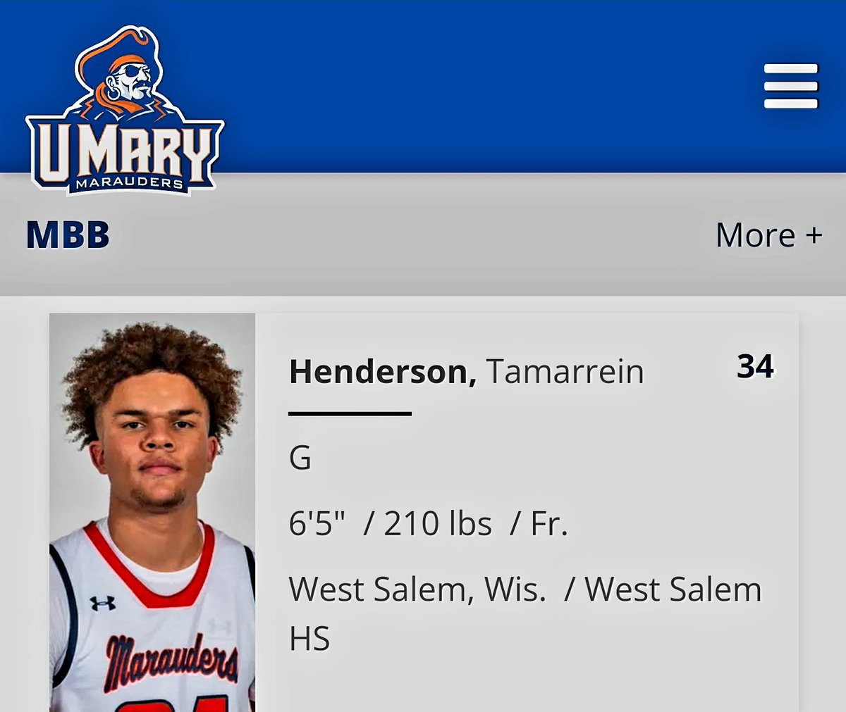 My Guy <a href="/Tamarrein2/">Tamarrein Henderson C/O 2024</a> <a href="/WestSalemBB/">WestSalem Basketball</a> <a href="/WestSalemSD/">School District of West Salem</a> <a href="/WestSalemFB/">West Salem Football</a> <a href="/WeAreWS/">West Salem HS</a> <a href="/CoachOWSAD/">Ryan Olson</a> @PlaymakersUA24 <a href="/PmsWisconsin/">South Playmakers basketball Club</a> <a href="/WIPlaymakers/">Wisconsin Playmakers</a>