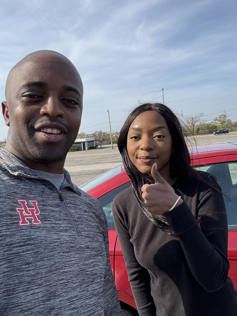 Big props to Leya for casting her first vote  for <a href="/realDonaldTrump/">Donald J. Trump</a> <a href="/EricHovde/">Eric Hovde</a>  <a href="/RepAdamNeylon/">Rep. Adam Neylon</a>. Countless Black Americans have shared with me that they're voting for the first time because they believe Trump needs to win for any of us to have a chance.