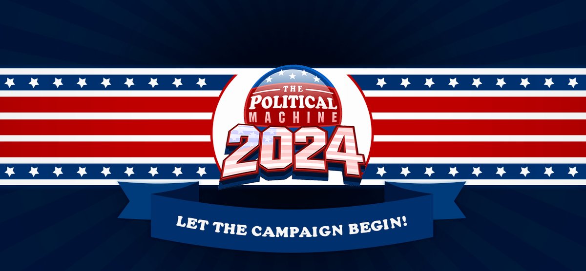 I wouldn't run for President.

BUT! I will make up a fictional character &amp; do it in <a href="/Stardock/">Stardock</a>'s The Political Machine 2024! 

Come watch us try to win the election and have fun doing it here: twitch.tv/cringer

Get game here: nwzo.io/click/9rq8f//C…
#ad
