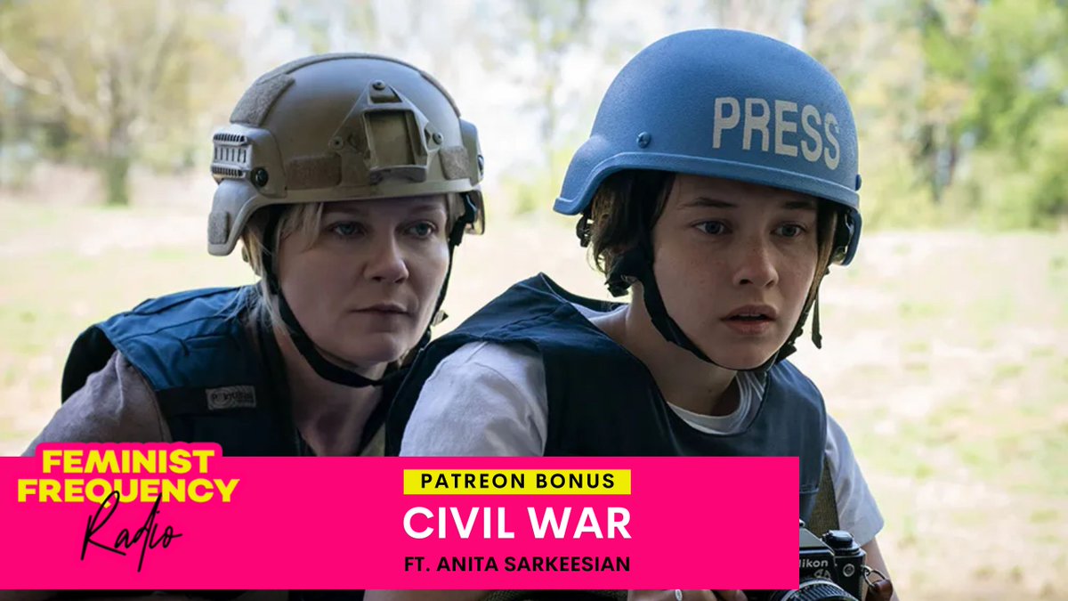 Feminist Frequency (@femfreq) on Twitter photo After our conversation about THE SUBSTANCE on #FemFreqRadio, <a href="/anitasarkeesian/">Anita Sarkeesian ✨ NEW SHOW OUT NOW</a> stayed on the line for a Patreon bonus episode where we all realized how much we liked CIVIL WAR, and what other recent media we've been consuming. Listen at patreon.com/posts/ffr-bonu… After our conversation about THE SUBSTANCE on #FemFreqRadio, <a href="/anitasarkeesian/">Anita Sarkeesian ✨ NEW SHOW OUT NOW</a> stayed on the line for a Patreon bonus episode where we all realized how much we liked CIVIL WAR, and what other recent media we've been consuming. Listen at patreon.com/posts/ffr-bonu…