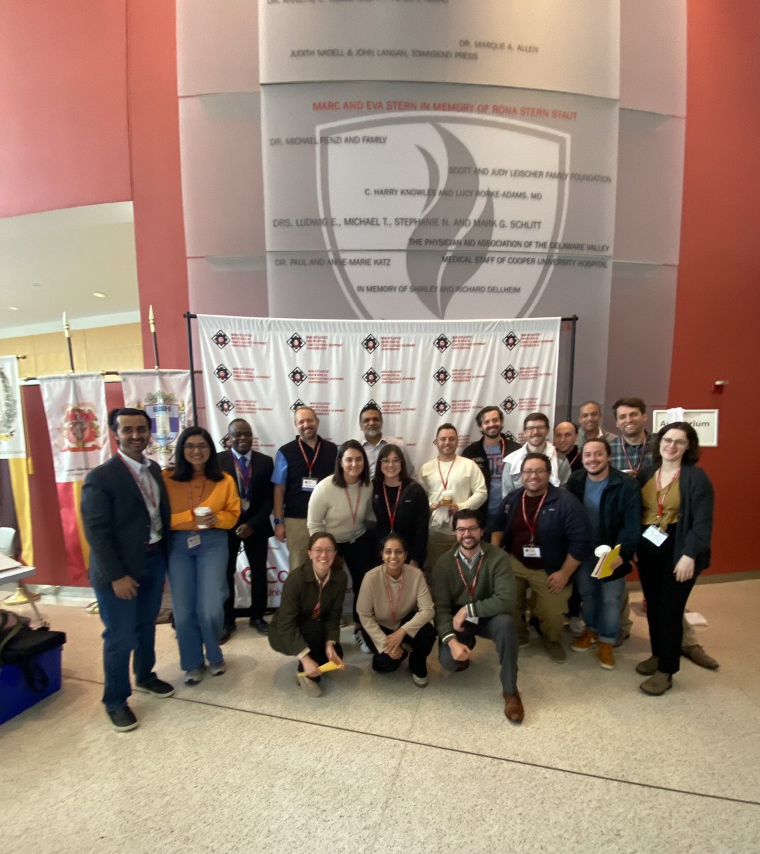 Jillian Hall, MD (@jillhall_) on Twitter photo Had the best time at #midatlanticmcs with my amazing critical care cardiology and pulmonary <a href="/TempleIM/">Temple IM Residency</a> colleagues! Also proud to come back to my roots at <a href="/coopermedschool/">Cooper Medical School of Rowan University</a> for hands on workshops and troubleshooting of MCS devices
<a href="/AlexisCoulis/">Alexis Coulis</a> <a href="/dpot29/">Deepika Potarazu, MD</a> <a href="/AnnikaSundlof/">Annika Sundlof (she/her)</a> Had the best time at #midatlanticmcs with my amazing critical care cardiology and pulmonary <a href="/TempleIM/">Temple IM Residency</a> colleagues! Also proud to come back to my roots at <a href="/coopermedschool/">Cooper Medical School of Rowan University</a> for hands on workshops and troubleshooting of MCS devices
<a href="/AlexisCoulis/">Alexis Coulis</a> <a href="/dpot29/">Deepika Potarazu, MD</a> <a href="/AnnikaSundlof/">Annika Sundlof (she/her)</a>