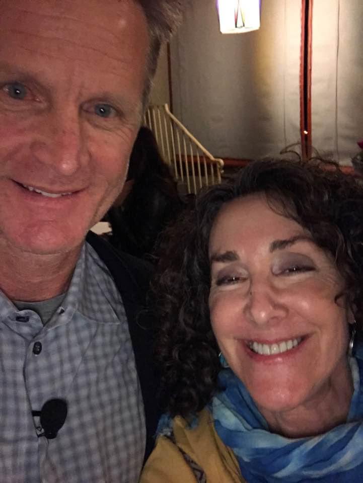 nancylevine's tweet photo. @hoopsforharris @KingJames @StephenCurry30 Thank you Coach Kerr! (Photo of me and Coach, Berkeley City Club, 2016) 

#HoopsForHarris #VoteEarlyForKamala https://t.co/sa4O6pjMbr