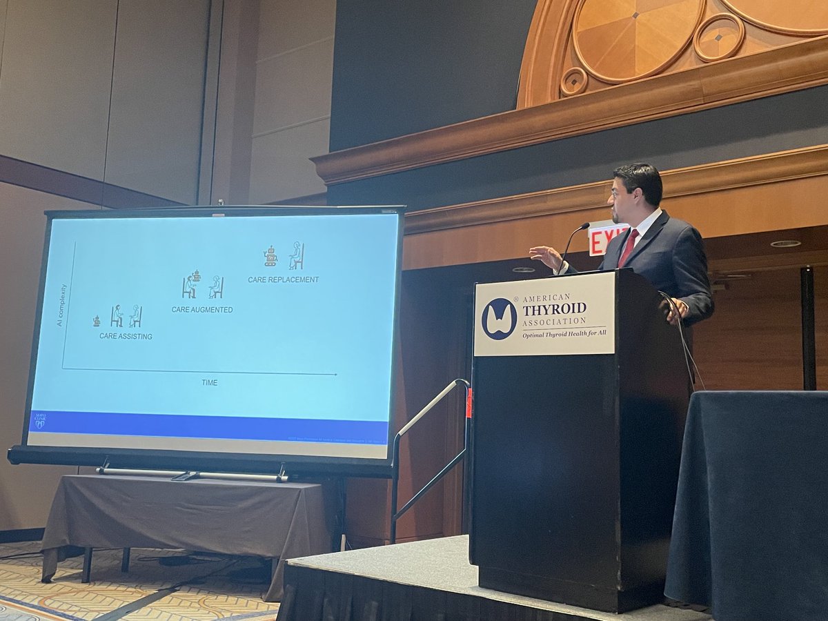 Spyridoula Maraka (@endofellow) on Twitter photo Adoption of #AI in #Thyroidology. Excellent presentations at #ATA2024 <a href="/doctorjuanpa/">Juan P Brito</a> <a href="/NaykkySinghO/">Naykky Singh Ospina</a> Adoption of #AI in #Thyroidology. Excellent presentations at #ATA2024 <a href="/doctorjuanpa/">Juan P Brito</a> <a href="/NaykkySinghO/">Naykky Singh Ospina</a>