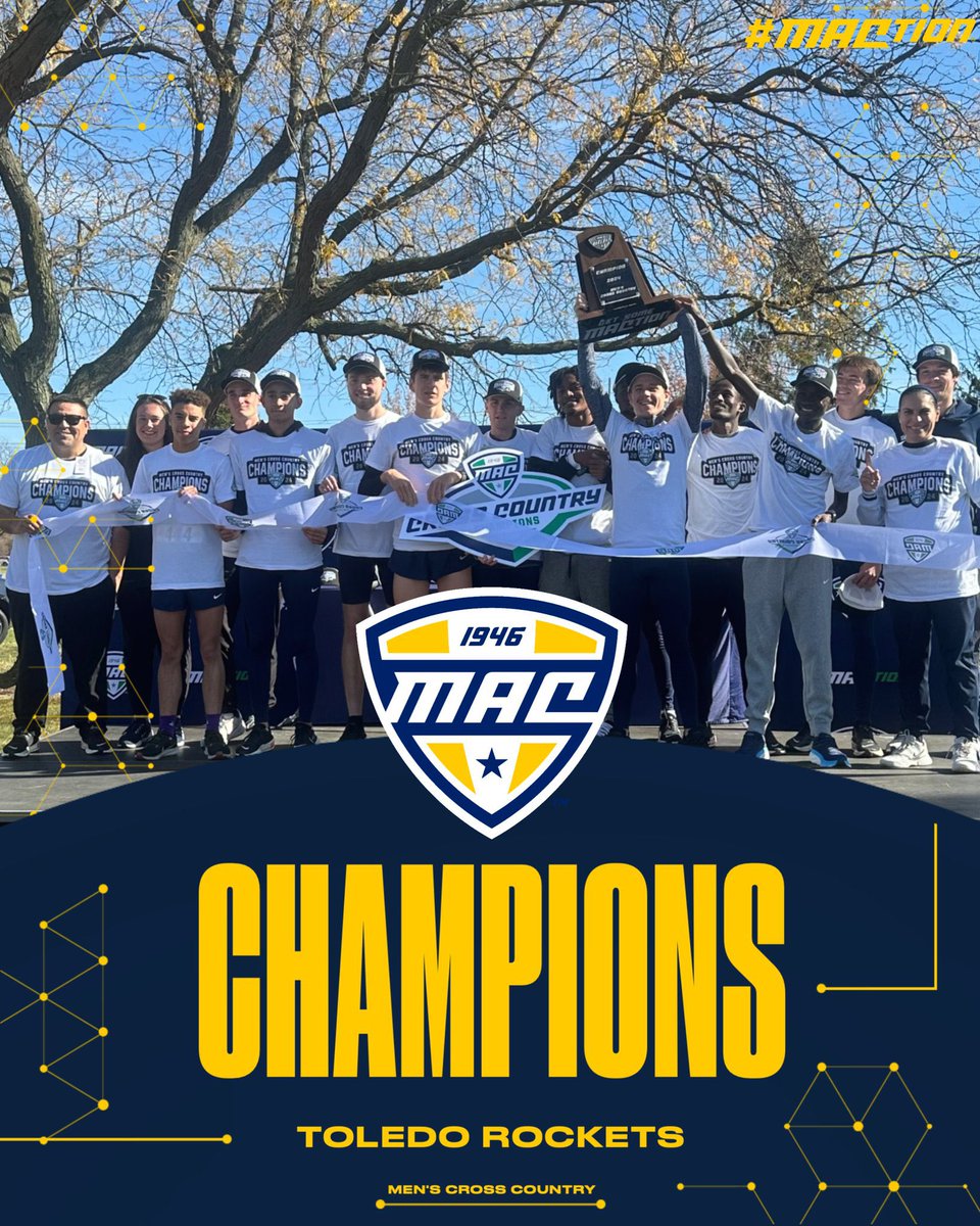 InTowerShadows's tweet image. Toledo cross country is elite, an absolute sweep of the MAC:

Men’s team champion ✅
Women’s team champion ✅
Men’s individual champion ✅
Women’s individual champion ✅
Men’s coach of the year ✅
Women’s coach of the year ✅

You come to Toledo to win 📈🚀