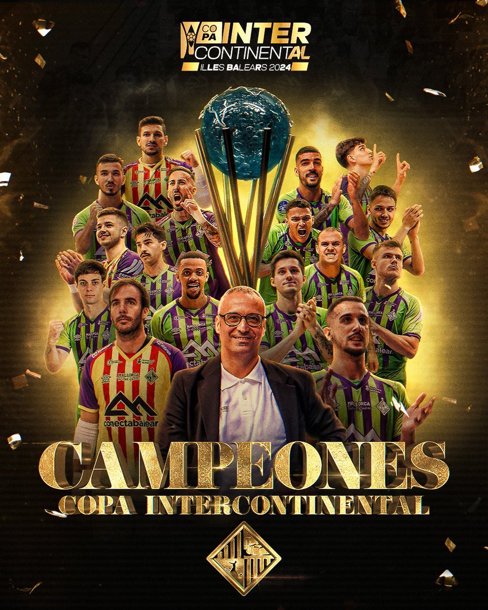🏆𝐂𝐀𝐌𝐏𝐄𝐎𝐍𝐄𝐄𝐄𝐄𝐄𝐄𝐄𝐄𝐄𝐒 𝐂𝐎𝐏𝐀 𝐈𝐍𝐓𝐄𝐑𝐂𝐎𝐍𝐓𝐈𝐍𝐄𝐍𝐓𝐀𝐋 𝟐𝟎𝟐𝟒‼️

#CopaIntercontinentalFutsal
#IllesBalears2024