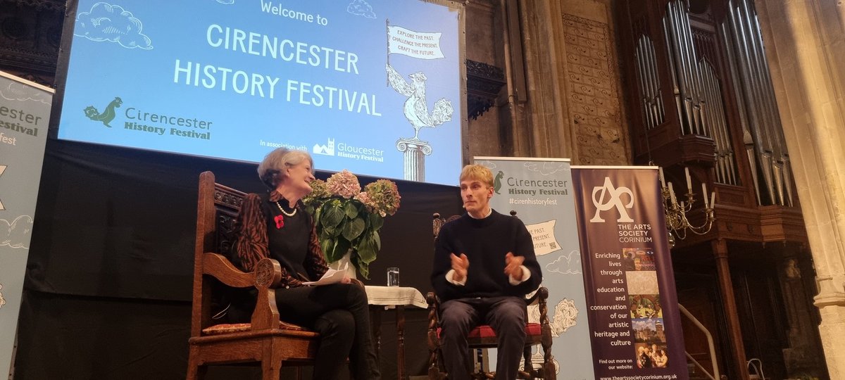Cirencester History Festival (@cirenhistory) on Twitter photo Huge thanks <a href="/charliecooper11/">Charlie Cooper</a> writer, producer, actor, country bumpkin and so much more, for a great talk tonight at Ciren History Festival.
From your passion (or, should we say, obsession?) with metal detecting to love of all things history, we were captivated.
Thank you 🙏 Huge thanks <a href="/charliecooper11/">Charlie Cooper</a> writer, producer, actor, country bumpkin and so much more, for a great talk tonight at Ciren History Festival.
From your passion (or, should we say, obsession?) with metal detecting to love of all things history, we were captivated.
Thank you 🙏