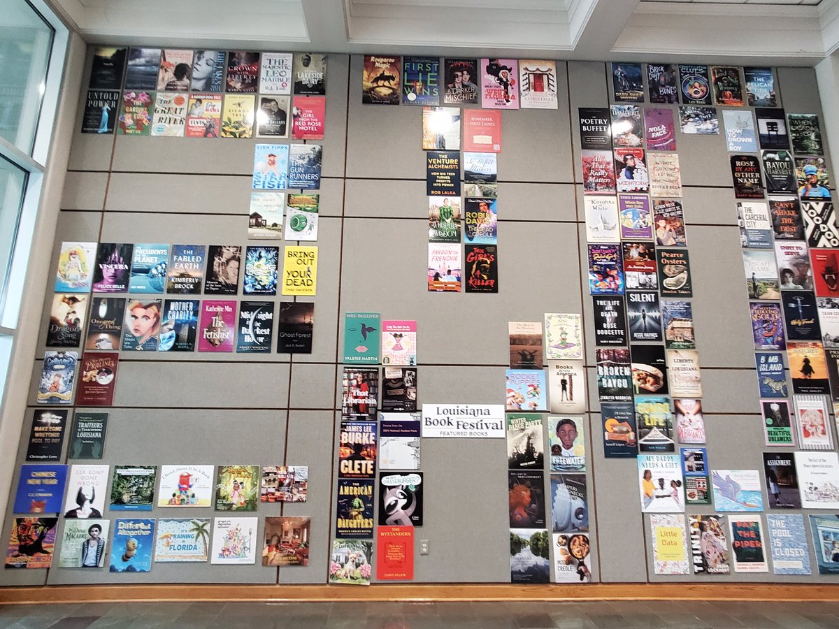 benjamin morris (@bentjulep) on Twitter photo ps. Have been coming to the <a href="/LABookFest/">Louisiana Book Festival</a> for nearly every one of its 20 years and still never get tired of this amazing wall ps. Have been coming to the <a href="/LABookFest/">Louisiana Book Festival</a> for nearly every one of its 20 years and still never get tired of this amazing wall