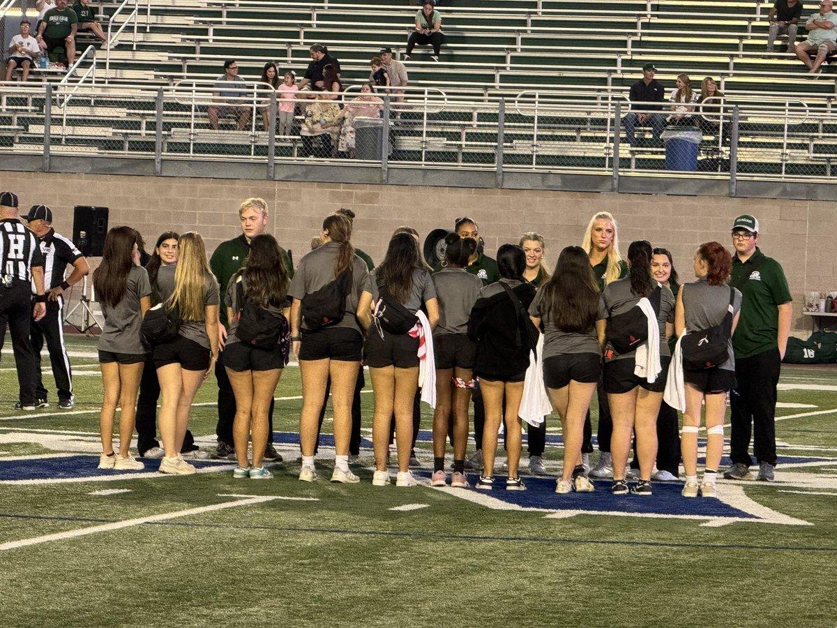Just a few of our pregame activities before a district
<a href="/FbCougar/">ClarkCougarFB</a> game against the Rattlers.  <a href="/NISDClark/">Tom C. Clark HS</a> <a href="/ClarkAthBooster/">Clark Athletic Boosters</a> 🐾 ⚕️🏈