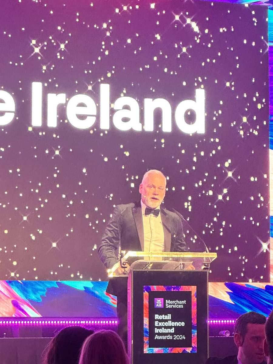 Supporting #GTF the amazing Chair of the board <a href="/RetailExIreland/">Retail Excellence Ireland</a> at the #REIAwards2024 #PoweredbyAIBMS 🥰