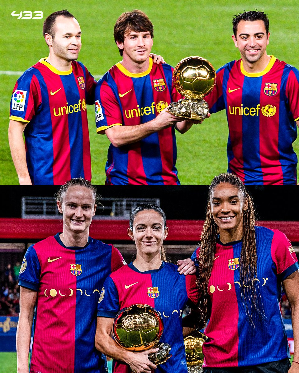433's tweet image. It&apos;s a Barcelona thing ✨🥇

📸 @FCBfemeni