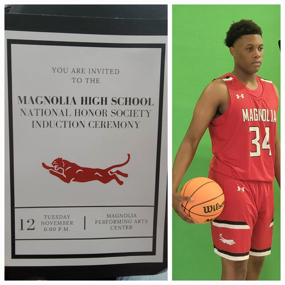 Crystal Carter (@bluephier03) on Twitter photo <a href="/jr_williams_12/">RoderickWilliamsJr12</a> Being inducted into the National Honor Society! 3.8 GPA...Getting ready for his Senior Season as a Magnolia Panther! Proud Mom! โค๏ธ๐๐ <a href="/jr_williams_12/">RoderickWilliamsJr12</a> Being inducted into the National Honor Society! 3.8 GPA...Getting ready for his Senior Season as a Magnolia Panther! Proud Mom! โค๏ธ๐๐