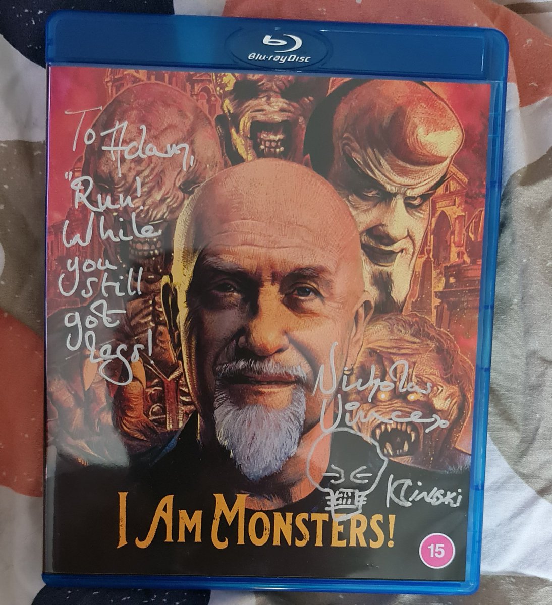 FrogofInsight's tweet photo. Another quality release arrived today from @darkrifthorror. Look forward to watching this @nicholas_vince https://t.co/ChwIHJecwQ