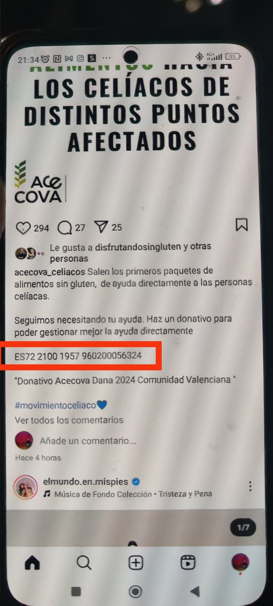 ccarballo50's tweet photo. Imagino que si ya es complicado en los sitios más afectados conseguir comida, más lo será para los celiacos.
Seguimos desde hace tiempo esta cuenta, es de confianza, y trata de canalizar la ayuda a los pacientes celiacos.
Ayuden si pueden.
#celiacos #movimientoceliaco https://t.co/Vx3Ui8qoan