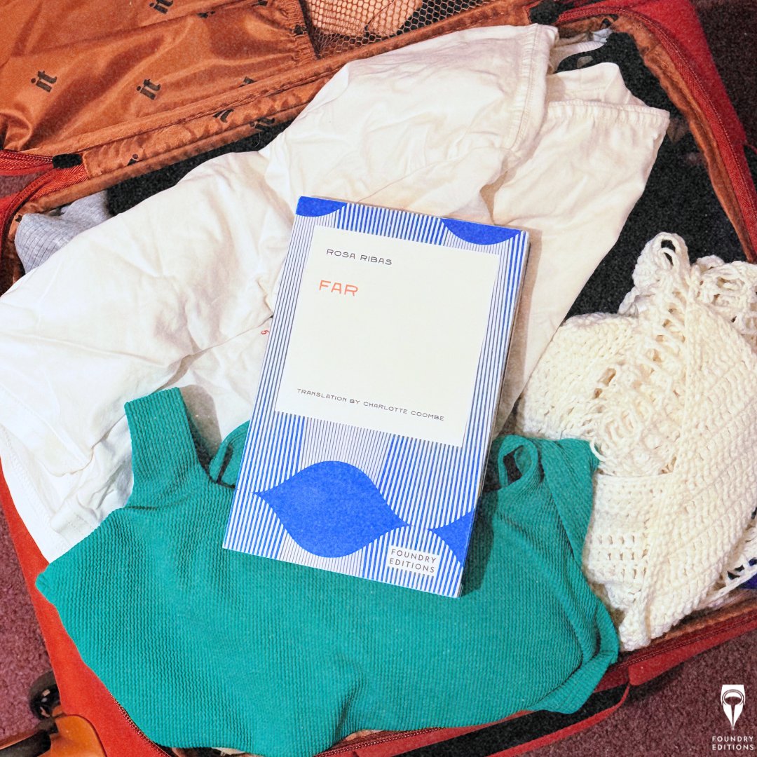Foundry Editions (@foundryeditions) on Twitter photo Packing essentials: comfy clothes, beach vibes, and a captivating read. 📖 'Far' by <a href="/RosaRibas63/">Rosa Ribas</a> and @CMCTranslations is the perfect travel companion—easy to dive into, hard to put down. 🌊 Wherever you're headed, this book will take you even farther.
foundryeditions.co.uk/store/p/far Packing essentials: comfy clothes, beach vibes, and a captivating read. 📖 'Far' by <a href="/RosaRibas63/">Rosa Ribas</a> and @CMCTranslations is the perfect travel companion—easy to dive into, hard to put down. 🌊 Wherever you're headed, this book will take you even farther.
foundryeditions.co.uk/store/p/far