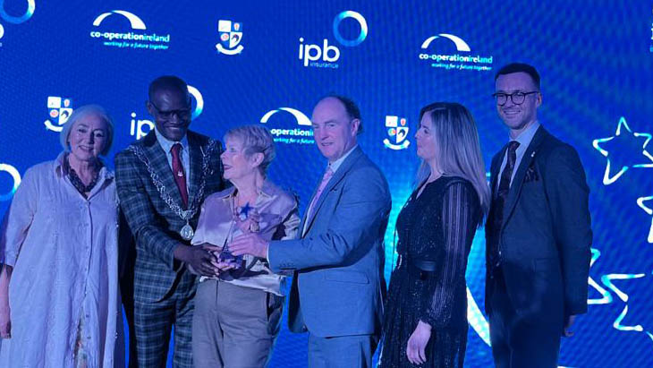 Co-operation Ireland (@cooperationirl) on Twitter photo Pride of Place Awards Category 4 – Climate Action & Biodiversity (City). The winner is Brand Blarney, #CorkCity #ipbpop2024 <a href="/corkcitycouncil/">Cork City Council</a>
<a href="/IPB_Insurance/">IPB Insurance</a> Pride of Place Awards Category 4 – Climate Action & Biodiversity (City). The winner is Brand Blarney, #CorkCity #ipbpop2024 <a href="/corkcitycouncil/">Cork City Council</a>
<a href="/IPB_Insurance/">IPB Insurance</a>