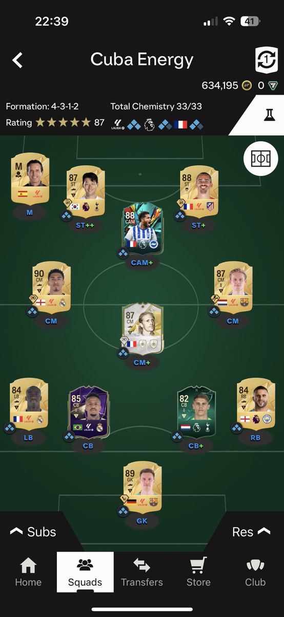 UT AGENCY • EAFC25 SERVICES (@fut_agency) on Twitter photo Send teams in below 👇🏼
I’ll rate some out of 🔟
<a href="/MarcFUTTrader/">Marc - Fut Trader</a> credit to the main man for helping me get this team with some huge tips! 🐐 Send teams in below 👇🏼
I’ll rate some out of 🔟
<a href="/MarcFUTTrader/">Marc - Fut Trader</a> credit to the main man for helping me get this team with some huge tips! 🐐