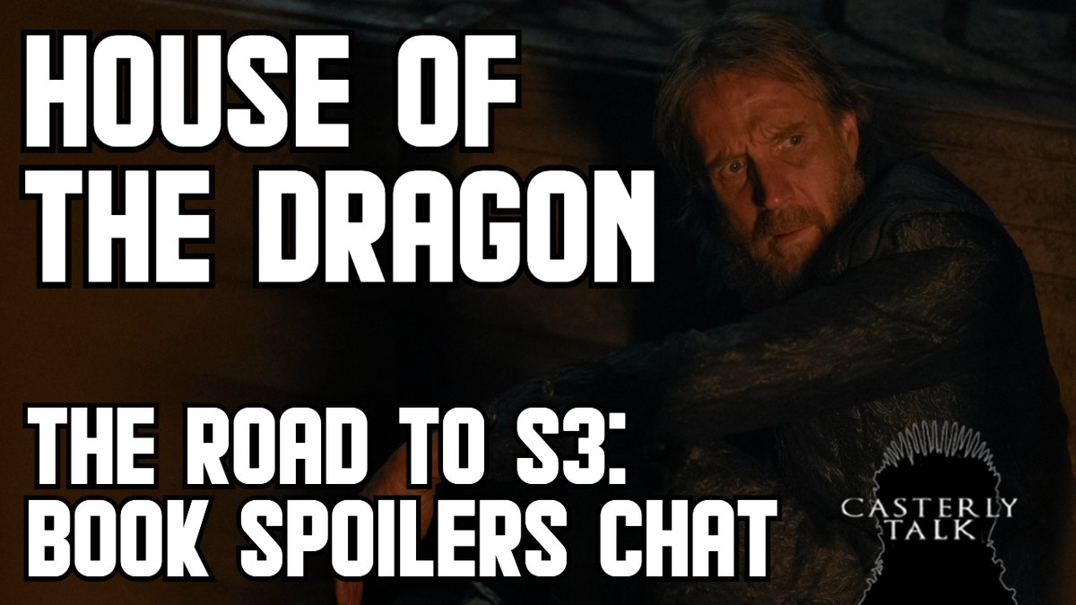 TOMORROW at 8:00 PM EST! Join @ThatAldenDiaz &amp; @aonehattown for their first BOOK SPOILERS discussion on the future of #HouseOfTheDragon! We'll be exploring the events that await in Season 3, including twists, battles, and yes - deaths. #HOTD

Join us LIVE: youtube.com/live/sUkPd_Xhh…